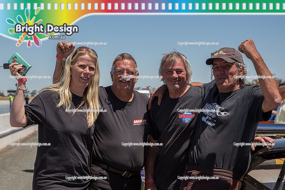 Race for Pride Drag Racing @ Swan Hill Sun 27 Nov 2016 (4300)  54 CREW BEN GATT WILD BUNCH GONZO2