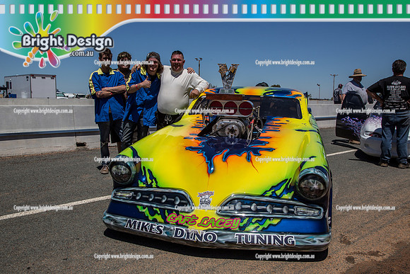 Race for Pride Drag Racing @ Swan Hill Sun 27 Nov 2016 (4293)  3623 MIKE TRAHAR WILD BUNCH CREW