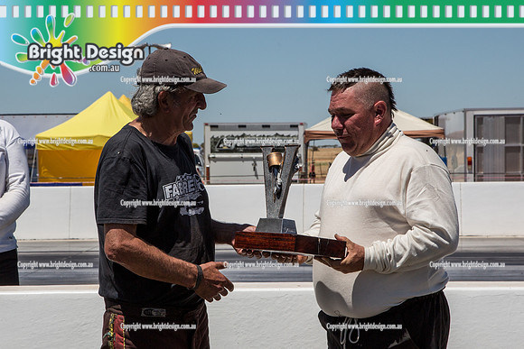 Race for Pride Drag Racing @ Swan Hill Sun 27 Nov 2016 (4284)   PRESENTATION 54 BEN GATT 3623 MIKE TRAHAR WILD BUNCH GONZO2