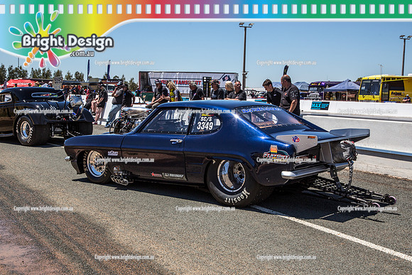 Race for Pride Drag Racing @ Swan Hill Sun 27 Nov 2016 (4258)  3349 ARTHUR Yannitsios Capri  WILD BUNCH