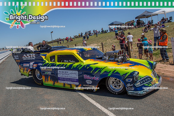 Race for Pride Drag Racing @ Swan Hill Sun 27 Nov 2016 (4250)  3623 MIKE TRAHAR WILD BUNCH