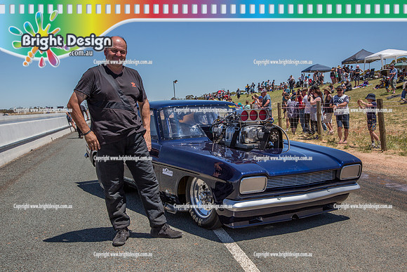 Race for Pride Drag Racing @ Swan Hill Sun 27 Nov 2016 (4248)  3349 ARTHUR Yannitsios Capri  WILD BUNCH