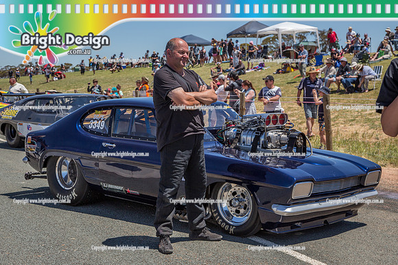 Race for Pride Drag Racing @ Swan Hill Sun 27 Nov 2016 (4247)  3349 ARTHUR Yannitsios Capri  WILD BUNCH
