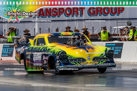 Race for Pride Drag Racing @ Swan Hill Sun 27 Nov 2016 (4236)   3623 MIKE TRAHAR WILD BUNCH