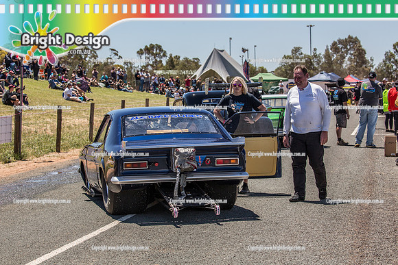 Race for Pride Drag Racing @ Swan Hill Sun 27 Nov 2016 (4235)  3349 ARTHUR Yannitsios Capri  WILD BUNCH