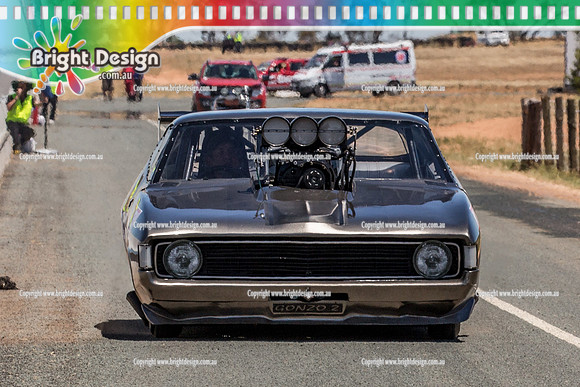 Race for Pride Drag Racing @ Swan Hill Sun 27 Nov 2016 (4234)  GONZO2 54 BEN GATT WILD BUNCH GONZO2