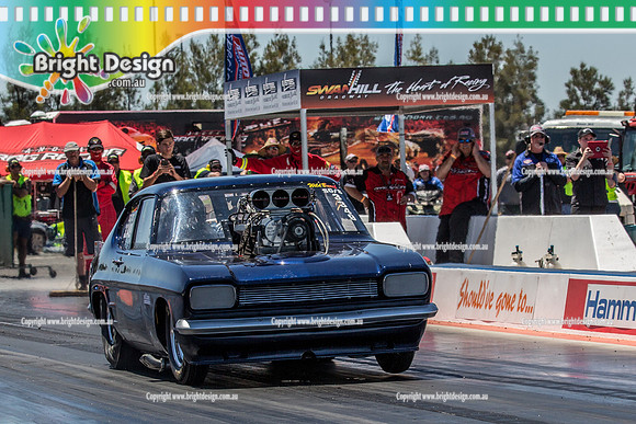 Race for Pride Drag Racing @ Swan Hill Sun 27 Nov 2016 (4231)  3349 ARTHUR Yannitsios Capri  WILD BUNCH