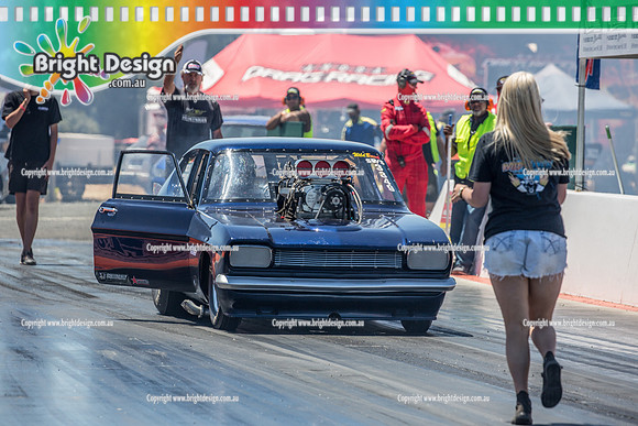 Race for Pride Drag Racing @ Swan Hill Sun 27 Nov 2016 (4226)  3349 ARTHUR Yannitsios Capri  WILD BUNCH