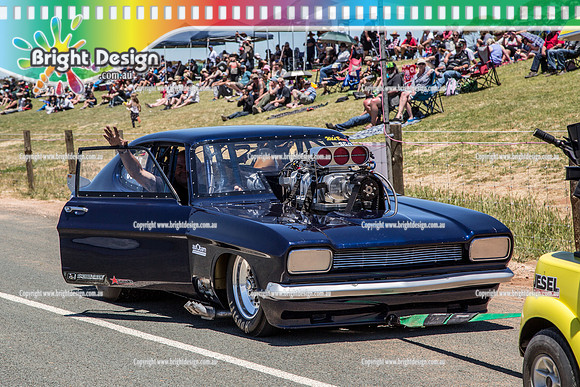 Race for Pride Drag Racing @ Swan Hill Sun 27 Nov 2016 (4144)  3349 ARTHUR Yannitsios Capri WILD BUNCH