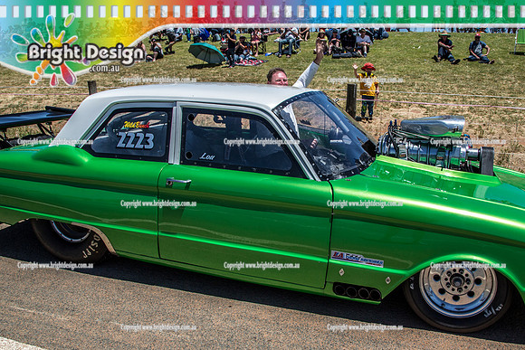 Race for Pride Drag Racing @ Swan Hill Sun 27 Nov 2016 (4123)  2223 MICK SUTTON WILD BUNCH