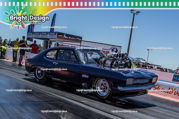 Race for Pride Drag Racing @ Swan Hill Sun 27 Nov 2016 (4106)  3349 ARTHUR Yannitsios Capri  WILD BUNCH