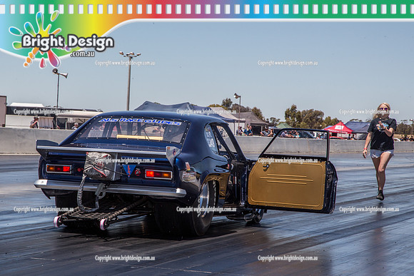 Race for Pride Drag Racing @ Swan Hill Sun 27 Nov 2016 (4100)  3349 ARTHUR Yannitsios Capri  WILD BUNCH
