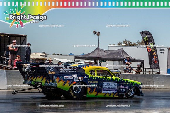 Race for Pride Drag Racing @ Swan Hill Sun 27 Nov 2016 (4085)  3623 MIKE TRAHAR WILD BUNCH