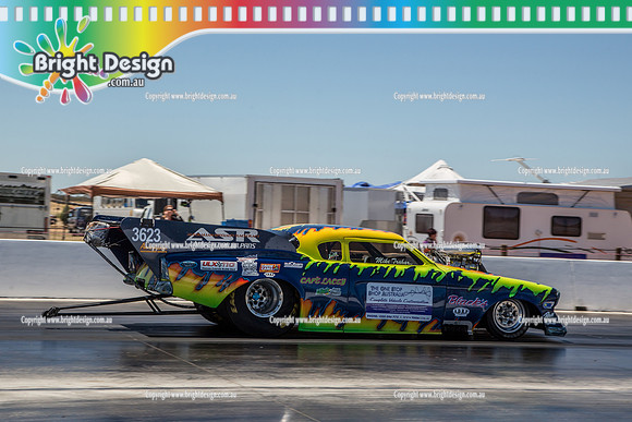 Race for Pride Drag Racing @ Swan Hill Sun 27 Nov 2016 (4084)  3623 MIKE TRAHAR WILD BUNCH