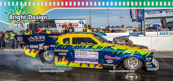 Race for Pride Drag Racing @ Swan Hill Sat 26 Nov 2016 (3895)  3623 MIKE TRAHAR WILD BUNCH