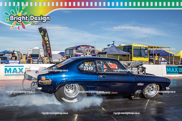 Race for Pride Drag Racing @ Swan Hill Sat 26 Nov 2016 (3875)  3349 ARTHUR Yannitsios Capri crew  WILD BUNCH