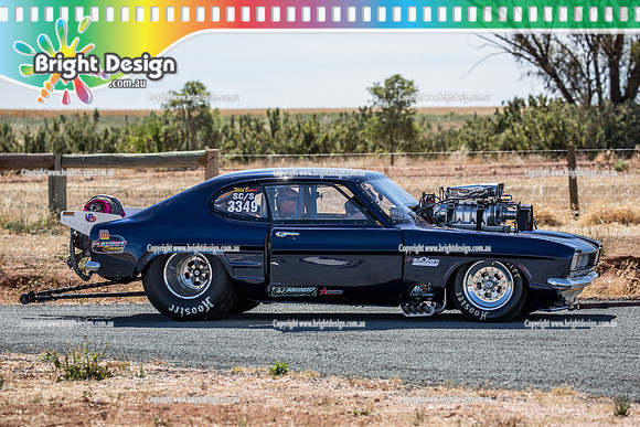 Race for Pride Drag Racing @ Swan Hill Sat 26 Nov 2016 (3732)  3349 ARTHUR Yannitsios Capri crew  WILD BUNCH