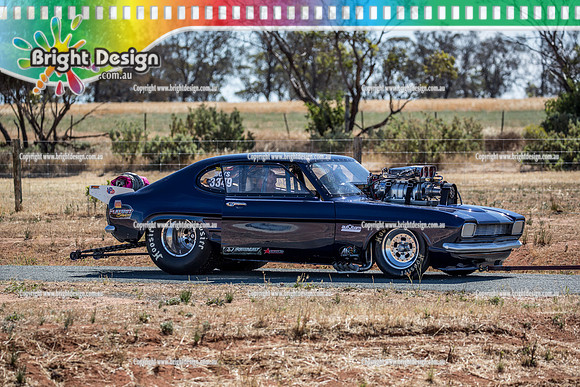 Race for Pride Drag Racing @ Swan Hill Sat 26 Nov 2016 (3731)  3349 ARTHUR Yannitsios Capri crew  WILD BUNCH