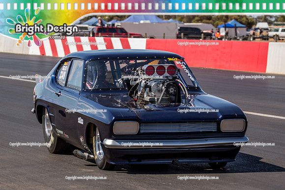 Race for Pride Drag Racing @ Swan Hill Sat 26 Nov 2016 (3724)  3349 ARTHUR Yannitsios Capri crew  WILD BUNCH