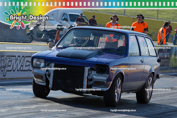 ANDRA Street Outlaws Drag Racing Quals Rnd 5 @ Calder Park 24 September 2014 (25127)  TITSNTYRES GEMINI