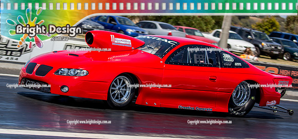 Fuchs South Coast Raceway ANDRA Summit Series Rnd 7 @ Portland SAT 16 JAN 2016 (15280) GTO  1110   DARREN SALIBA CREATIVE CONCRE