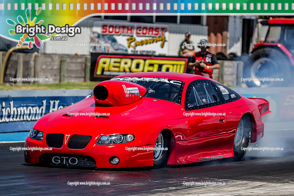 Fuchs South Coast Raceway ANDRA Summit Series Rnd 7 @ Portland SAT 16 JAN 2016 (15269)  GTO  1110   DARREN SALIBA CREATIVE CONCR