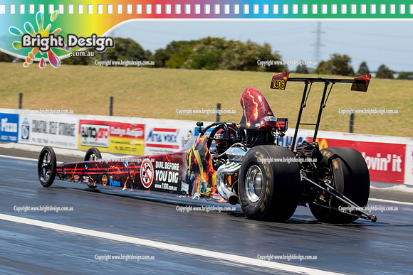Fuchs South Coast Raceway ANDRA Summit Series Rnd 7 @ Portland SAT 16 JAN 2016 (15134)  DIAL BEFORE YOU DIG 1406 SHANE WYND