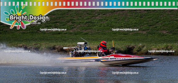 VDBC -Victorian Drag Boat Club - Race Day 15 May 2016 @ National Watersports Centre NWSC (9860)_   ALTERED IMAGE