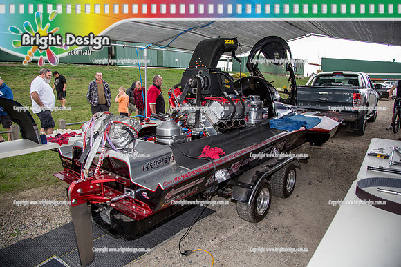 VDBC -Victorian Drag Boat Club - Race Day 15 May 2016 @ National Watersports Centre NWSC (9807)_    SILVER BULLET