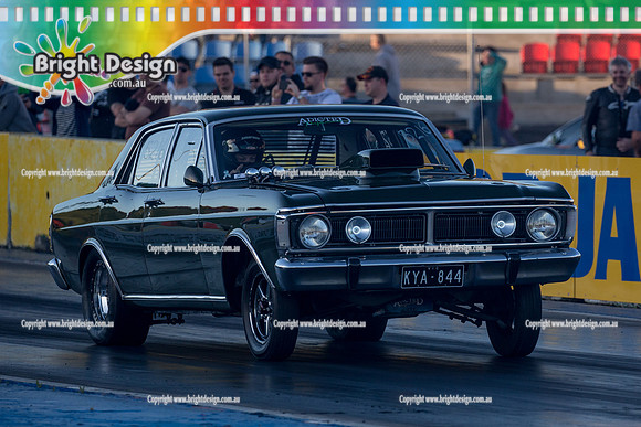 King of the Hill Off Street Drag Racing @ Calder Park Drag Racing Fri 14 OCT 2016  (59310)  KYA844  5216  KENNY