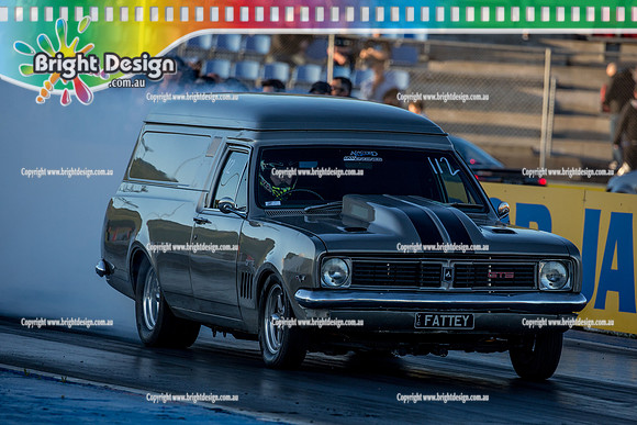 King of the Hill Off Street Drag Racing @ Calder Park Drag Racing Fri 14 OCT 2016  (59289)   FATTEY