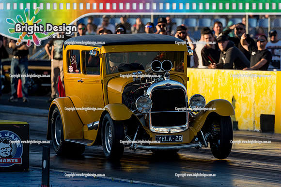 King of the Hill Off Street Drag Racing @ Calder Park Drag Racing Fri 14 OCT 2016  (59262)  4254  YELA28