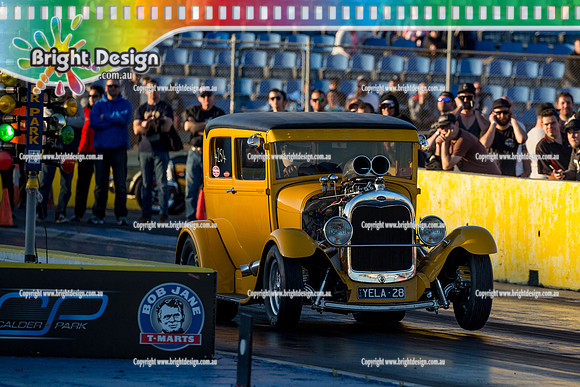King of the Hill Off Street Drag Racing @ Calder Park Drag Racing Fri 14 OCT 2016  (59261)  4254  YELA28