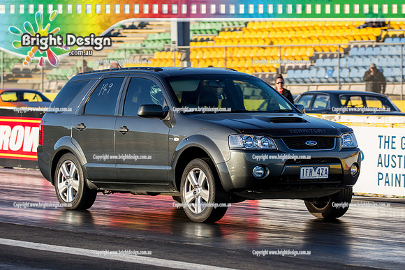 King of the Hill Off Street Drag Racing @ Calder Park Drag Racing Fri 14 OCT 2016  (59220)   1FH4ZA  TERRITORY