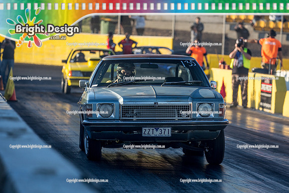 King of the Hill Off Street Drag Racing @ Calder Park Drag Racing Fri 14 OCT 2016  (59205)   ZZT371  JESSE BOOTHROYD