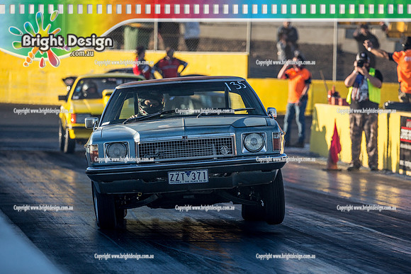 King of the Hill Off Street Drag Racing @ Calder Park Drag Racing Fri 14 OCT 2016  (59202)    ZZT371   JESSE BOOTHROYD