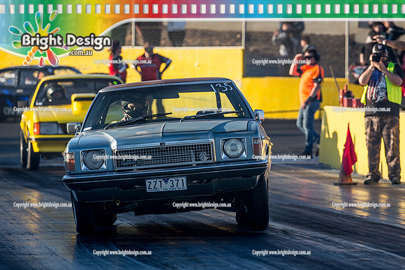 King of the Hill Off Street Drag Racing @ Calder Park Drag Racing Fri 14 OCT 2016  (59201)    ZZT371   JESSE BOOTHROYD