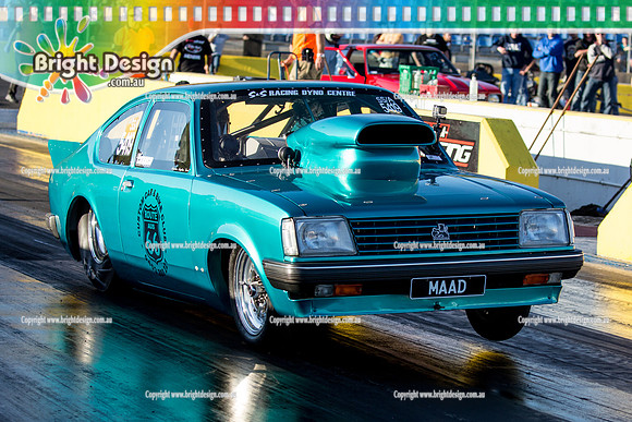 King of the Hill Off Street Drag Racing @ Calder Park Drag Racing Fri 14 OCT 2016  (59107)  5419  MAAD GEMINI