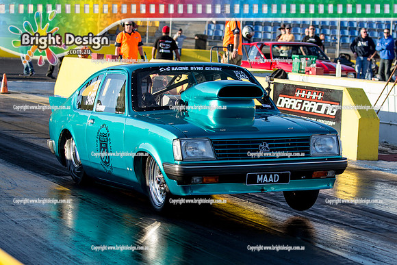 King of the Hill Off Street Drag Racing @ Calder Park Drag Racing Fri 14 OCT 2016  (59106)  5419  MAAD GEMINI