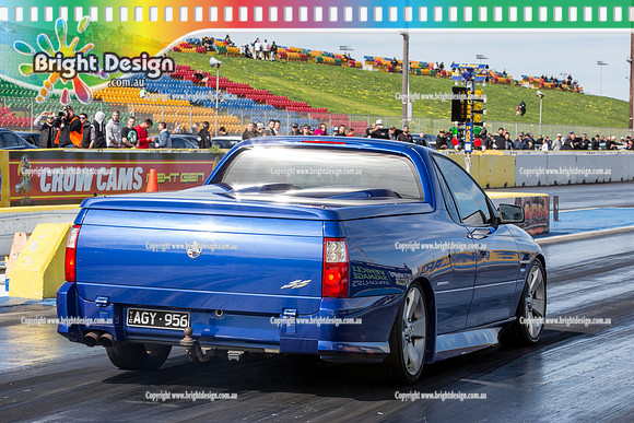 Sunday Funday Off Street Drag Racing @ Calder Park Drag Racing Sun 28 August 2016  (57845)   AGY956