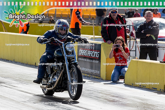 Sunday Funday Off Street Drag Racing @ Calder Park Drag Racing Sun 28 August 2016  (57805)  BIKE 2439