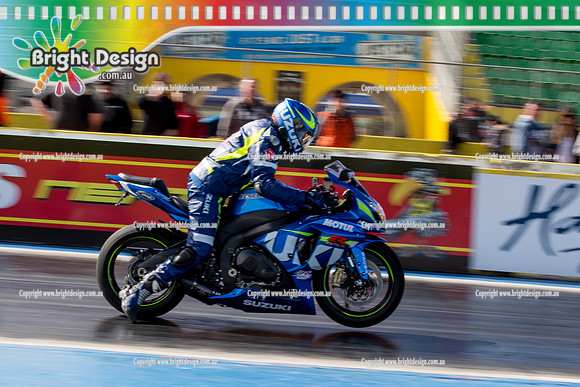 Sunday Funday Off Street Drag Racing @ Calder Park Drag Racing Sun 28 August 2016  (57796)  BIKE TBC 2017 BLUE SUZUKI