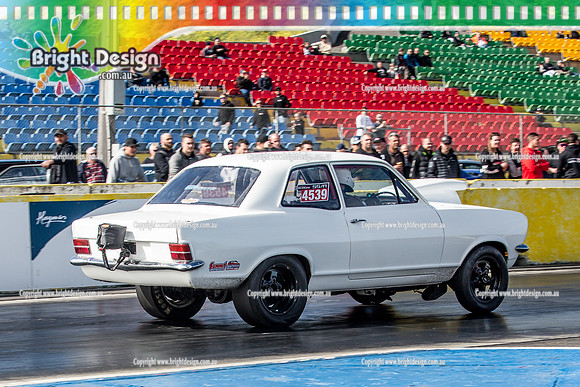 Sunday Funday Off Street Drag Racing @ Calder Park Drag Racing Sun 28 August 2016  (57791)  4539  HB355  CAINE REED