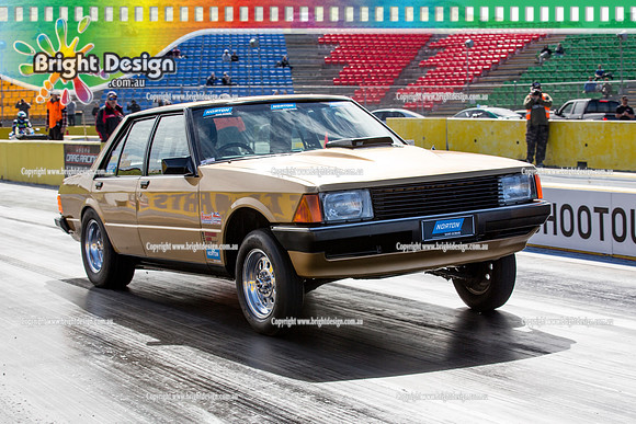 Sunday Funday Off Street Drag Racing @ Calder Park Drag Racing Sun 28 August 2016  (57790)  6204  XD351 BRIAN SYMES NORTON