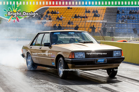 Sunday Funday Off Street Drag Racing @ Calder Park Drag Racing Sun 28 August 2016  (57781)  6204  XD351 BRIAN SYMES NORTON