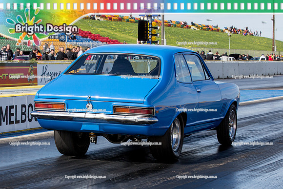 Sunday Funday Off Street Drag Racing @ Calder Park Drag Racing Sun 28 August 2016  (57772)  131  BLUE TORANA