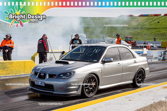 Sunday Funday Off Street Drag Racing @ Calder Park Drag Racing Sun 28 August 2016  (57672)   ZIC457