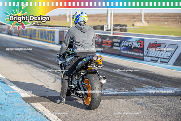 Funday Sunday @ Calder Park Drag Racing 1 June 2025 (181125) SRJAN BIKE
