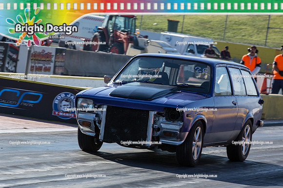 ANDRA Street Outlaws Drag Racing Quals Rnd 5 @ Calder Park 24 September 2014 (25128)  TITSNTYRES GEMINI