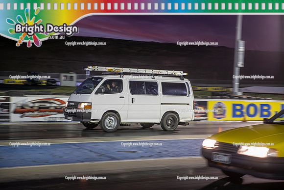 Fast Friday & Roll Racing @ Calder Park Drag Racing 29 November 2024 (174089) EVL87B VAN